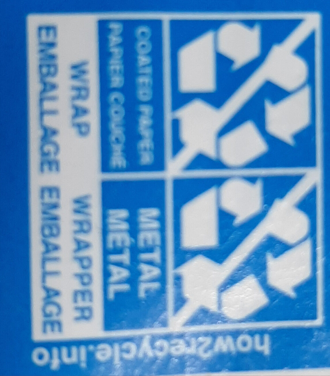 Milk Chocolate - Instruction de recyclage et/ou informations d'emballage