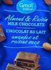 Chocolate - Almond and Raisin - Product