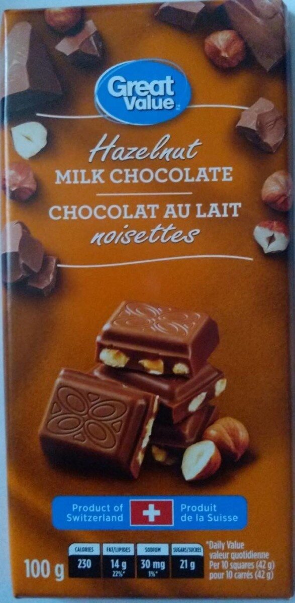 Hazelnut Milk Chocolate - Product - en