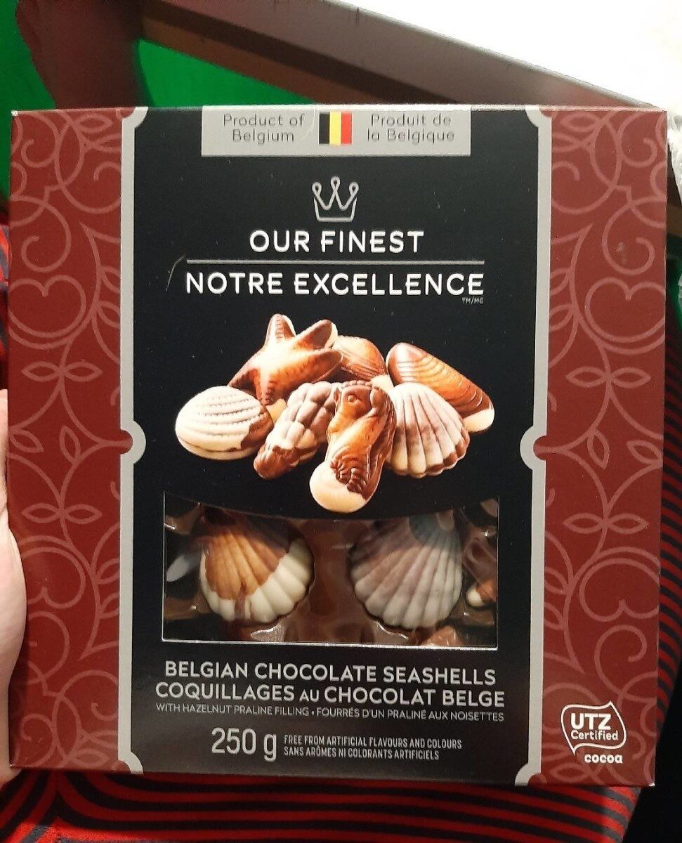 Chocolat belge (coquillages)