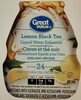 Lemon Black Tea Liquid Water Enhancer - Product