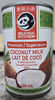 Lait de coco, Coconut milk - Product