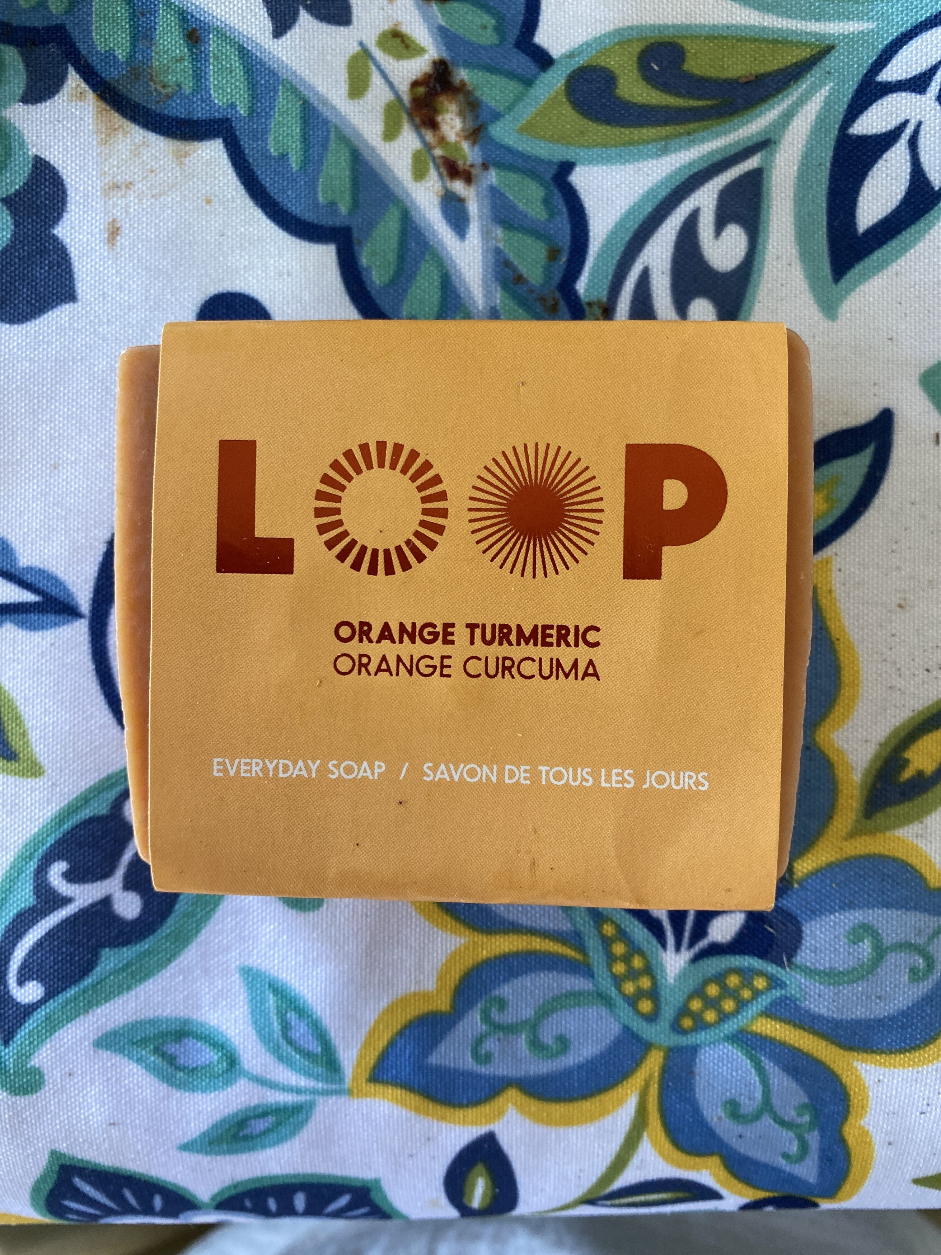 Savon Loop Orange curcuma - Produit