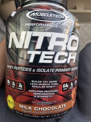 Nitro Tech Performance Series - Recycling instructions and/or packaging information - fr