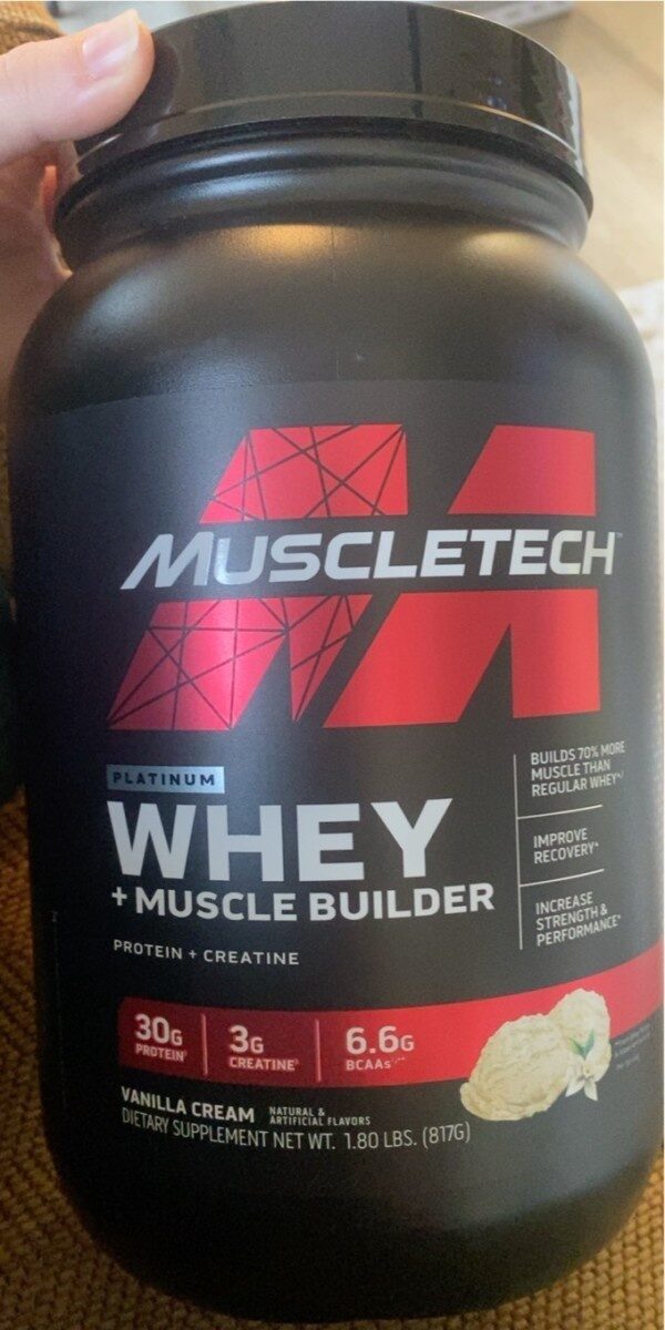 Whey + Muscle Builder - Product