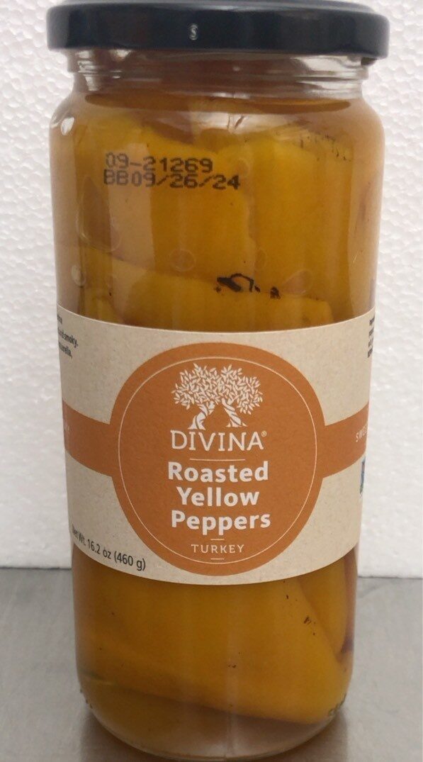 Roasted Yellow Peppers - Product