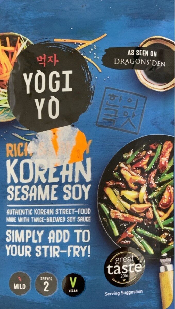 Rich & Tangy Korean Sesame Soy - Product - fr