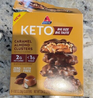Keto Caramel Almond Clusters - Produkt - en