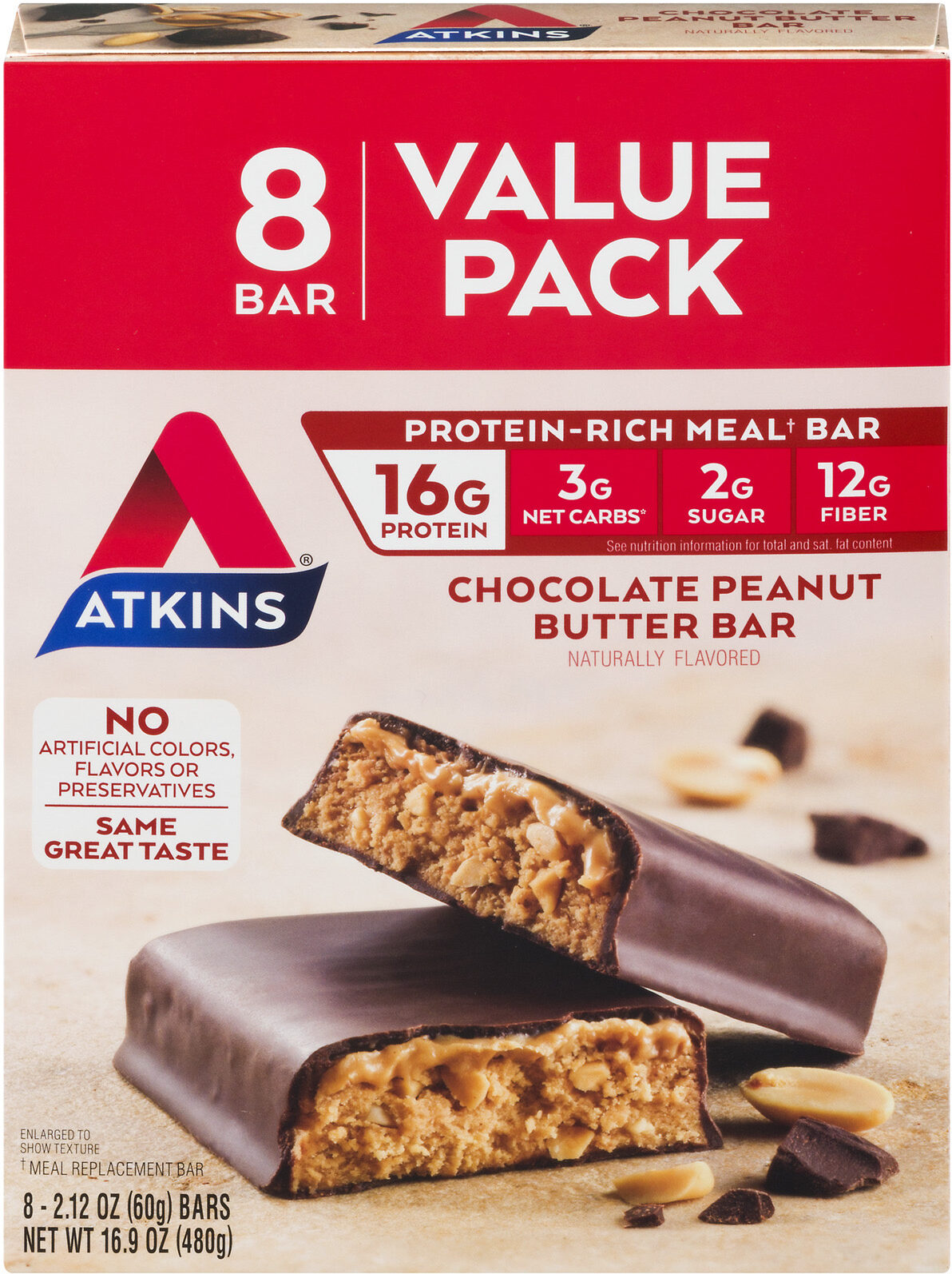 Protein Meal Bar, Chocolate peanut butter - Producte - en