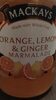 Orange Lemon and ginger marmalade - Product