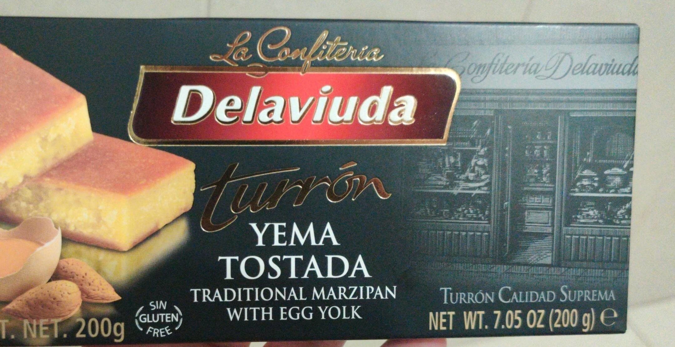 Turron Yema Tostada - Producte - es