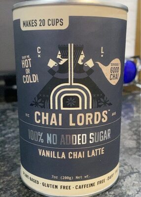 Vanilla Chai Latte - Tuote - en