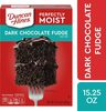 Perfectly moist dark chocolate fudge cake mix - Producto