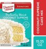 Signature perfectly moist coconut supreme cake mix - Product