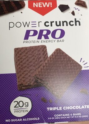 Bionutritional Research Group, Inc., TRIPLE CHOCOLATE PRO PROTEIN ENERGY BAR, TRIPLE CHOCOLATE, barcode: 0644225770029, has 1 potentially harmful, 6 questionable, and
    3 added sugar ingredients.