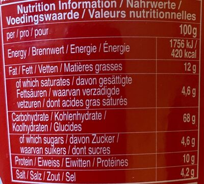 Ottogi Noodle Instant, Asian Style, Jim Ramen (Hot) - Nutrition facts - fr