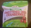 Organic Sweetened Dried Cranberries - Product