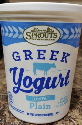 Plain lowfat Greek yogurt - Product