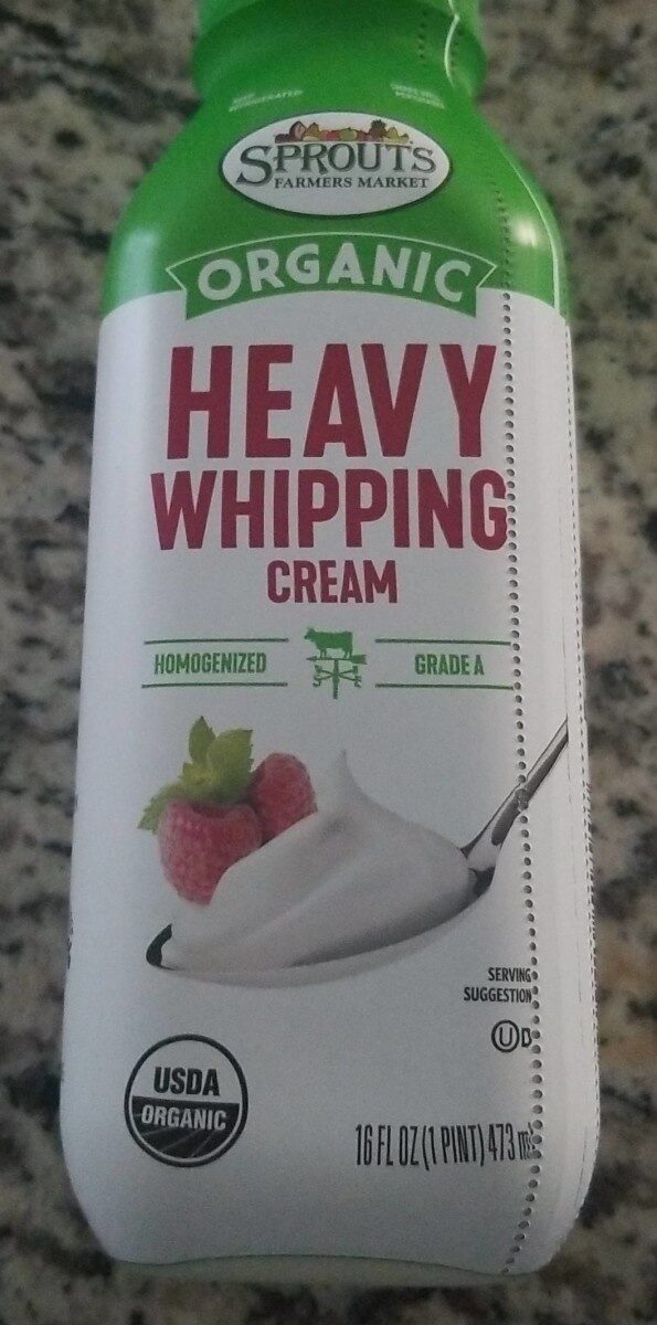 Heavy whipping cream - Producto - en
