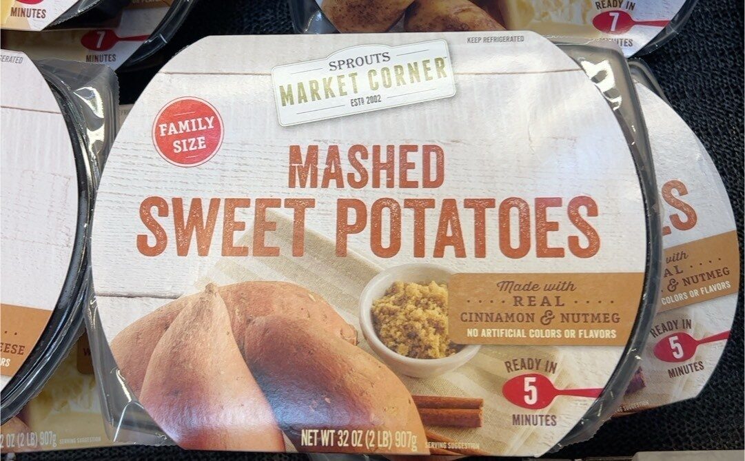 Mashed Sweet Potatoes - Product