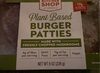 Plant based burger patties - Produit