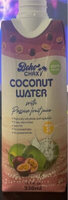 Coconut water with passionfruit - Product