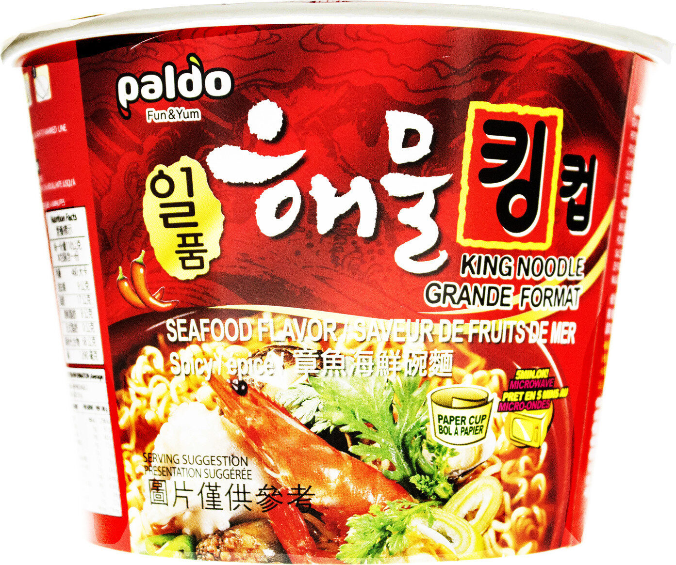 King noodle seafood flavor - Product