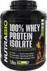 Nutrabio - 100% Whey Protein Isolate Dutch Chocolate - 5 LBS. - Produit