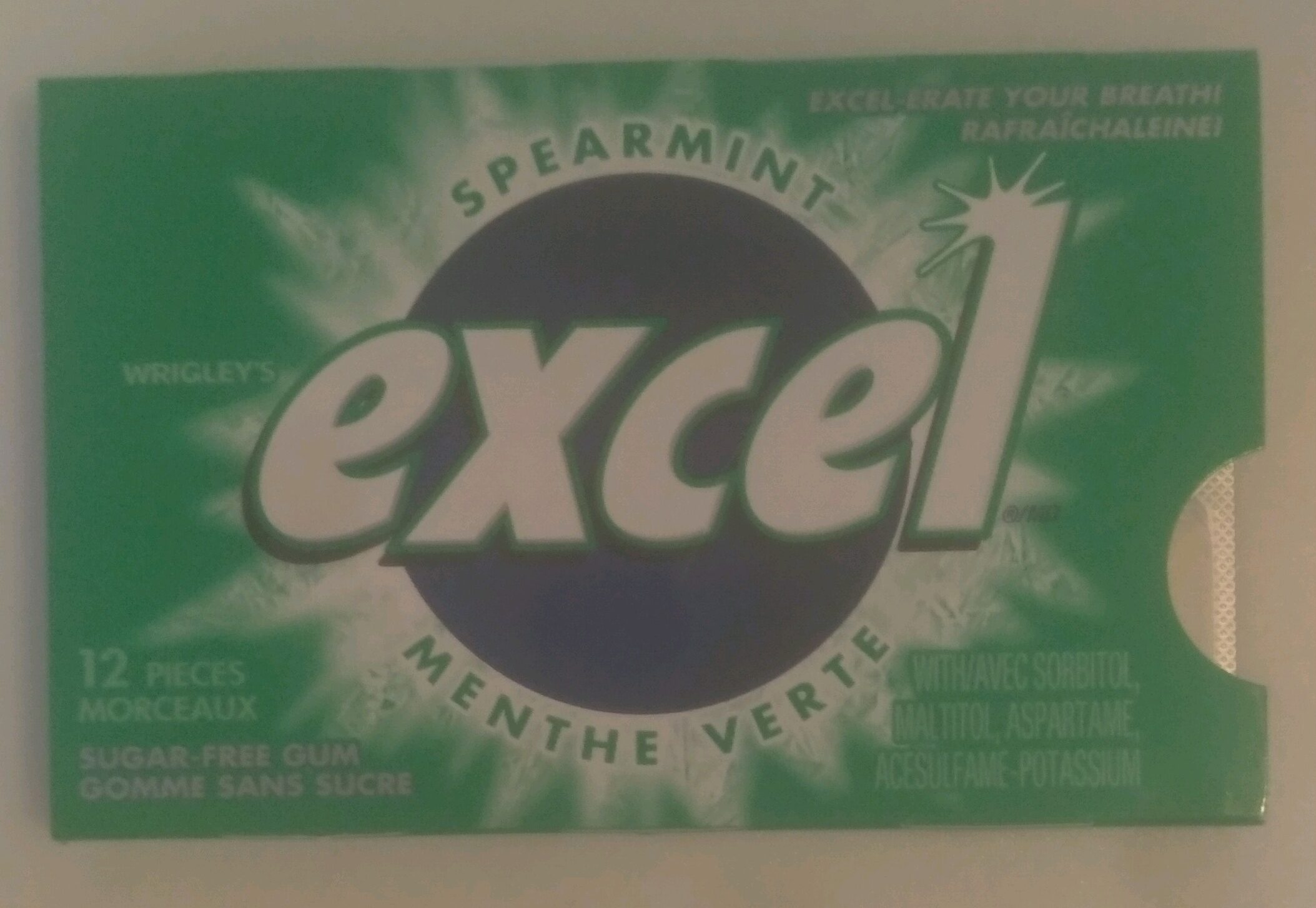 Spearmint Gum - Product
