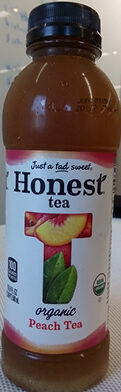 Honest Tea Organic Peach Tea - Producto - en