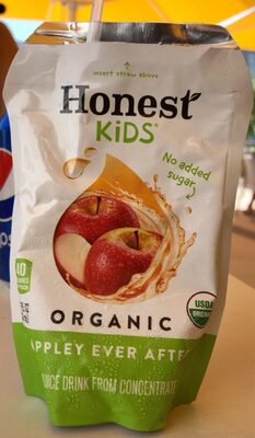 Honest Kids Organic Juice Drink, Appley Ever After - Product