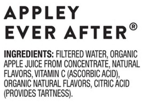 Honest Kids Organic Juice Drink, Appley Ever After - Ingredients