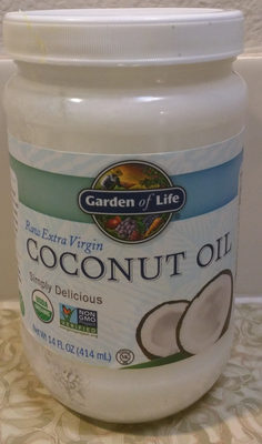 Calories in Garden Of Life Raw Extra Virgin Coconut Oil