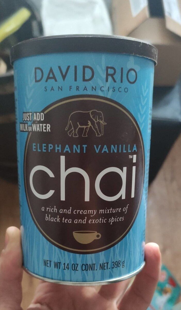 David Río Elephant Vanilla Chai Tea - Produit - en