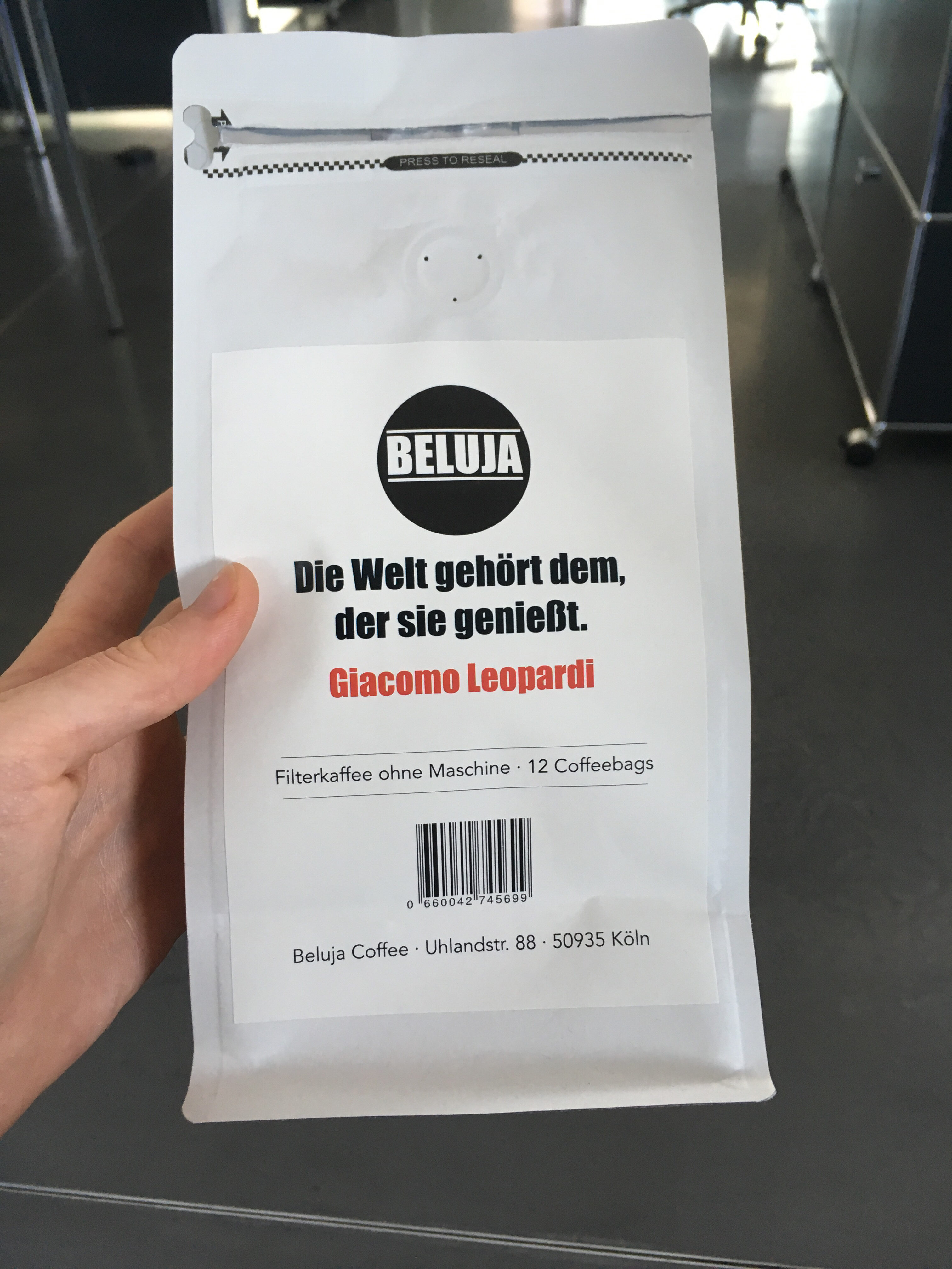 Filterkaffee ohne Maschine - 12 Coffeebags - Produkt