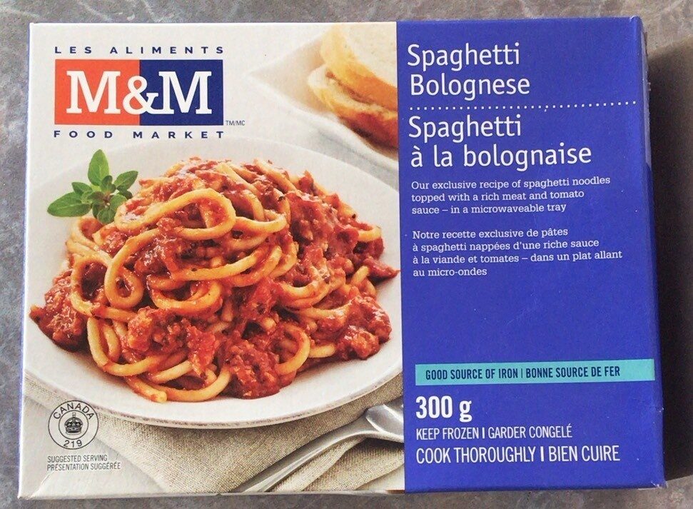 spaghetti a la bolognaise - Product - fr