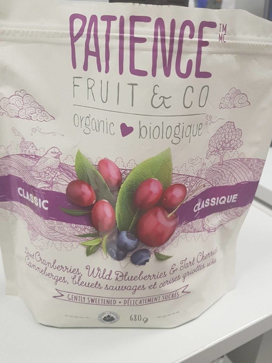 Patience fruit & co - Produit