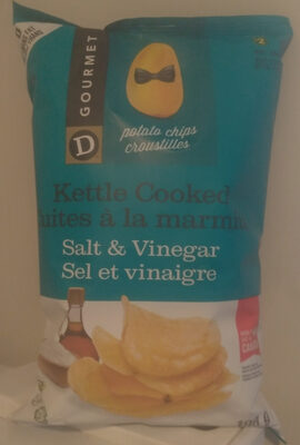 Salt & Vinegar Kettle Cooked Potato Chips - Product