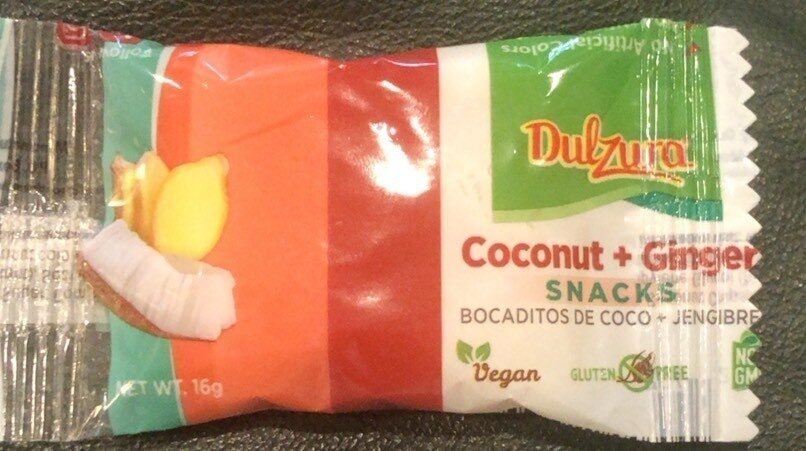 Coconut & Ginger Snacks - Product