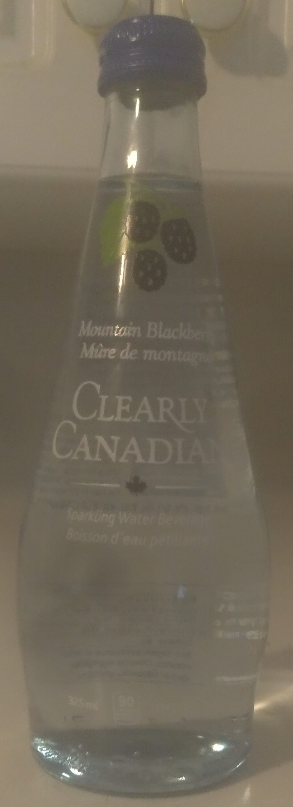 Mountain Blackberry Sparkling Water Beverage - Produit