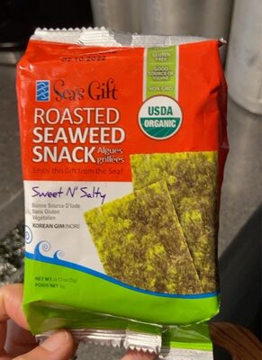 Calories in  Roasted Seeweed Snack