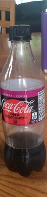 Cherry zero sugar coca cola - Produit