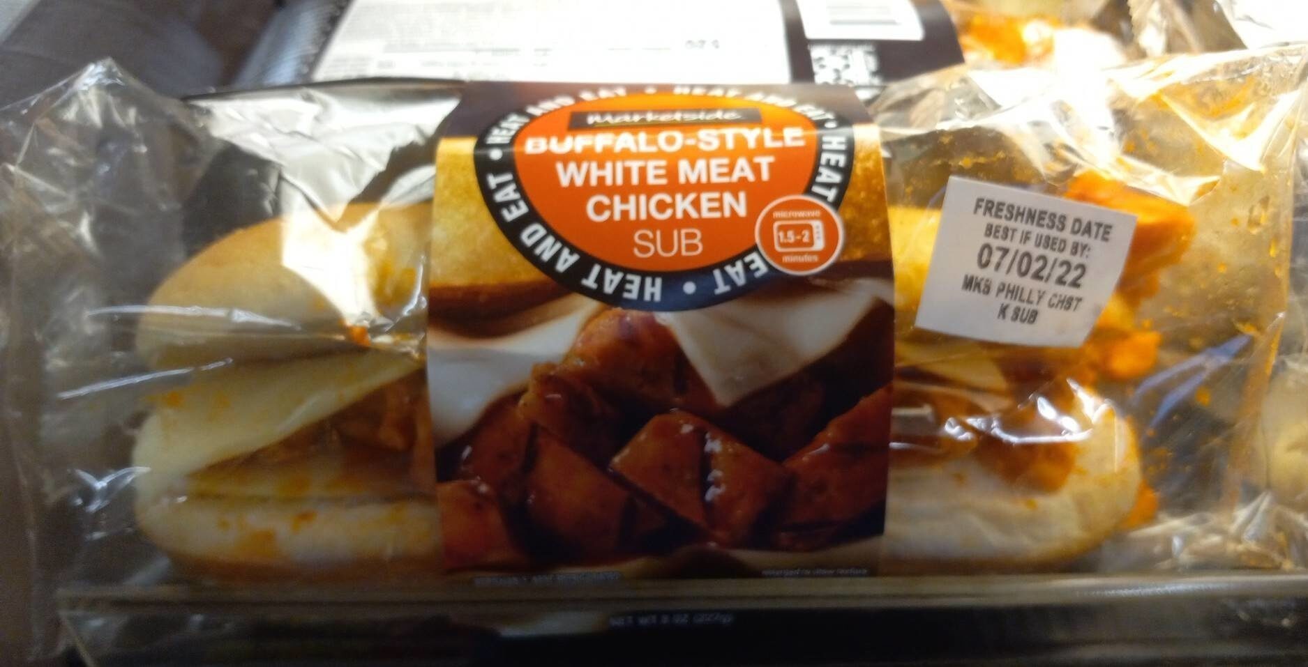Buffalo-Style White Meat Chicken Sub - Product