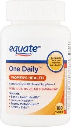 Equate One Daily Women's Multivitamin / Multimineral Tablets - Product