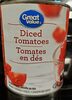Tomates en dés - Produit