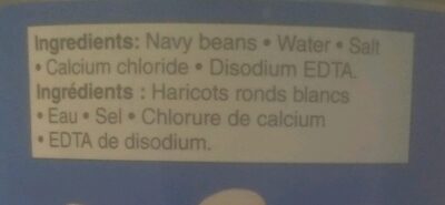 Navy Beans - Ingrédients