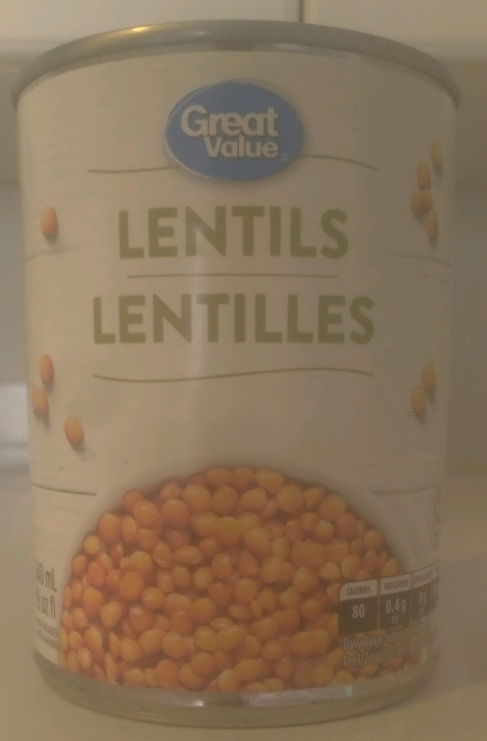 Lentils - Produit