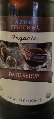 organic date syrup - Product