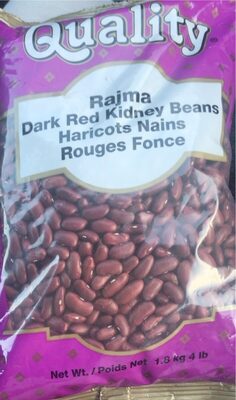 Rajman dark red kidney bean - Produit