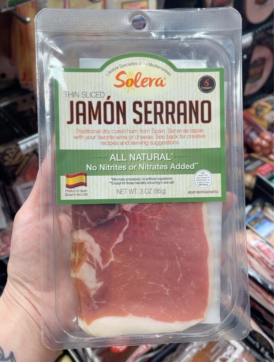 Jamón Serrano All Natural - Product